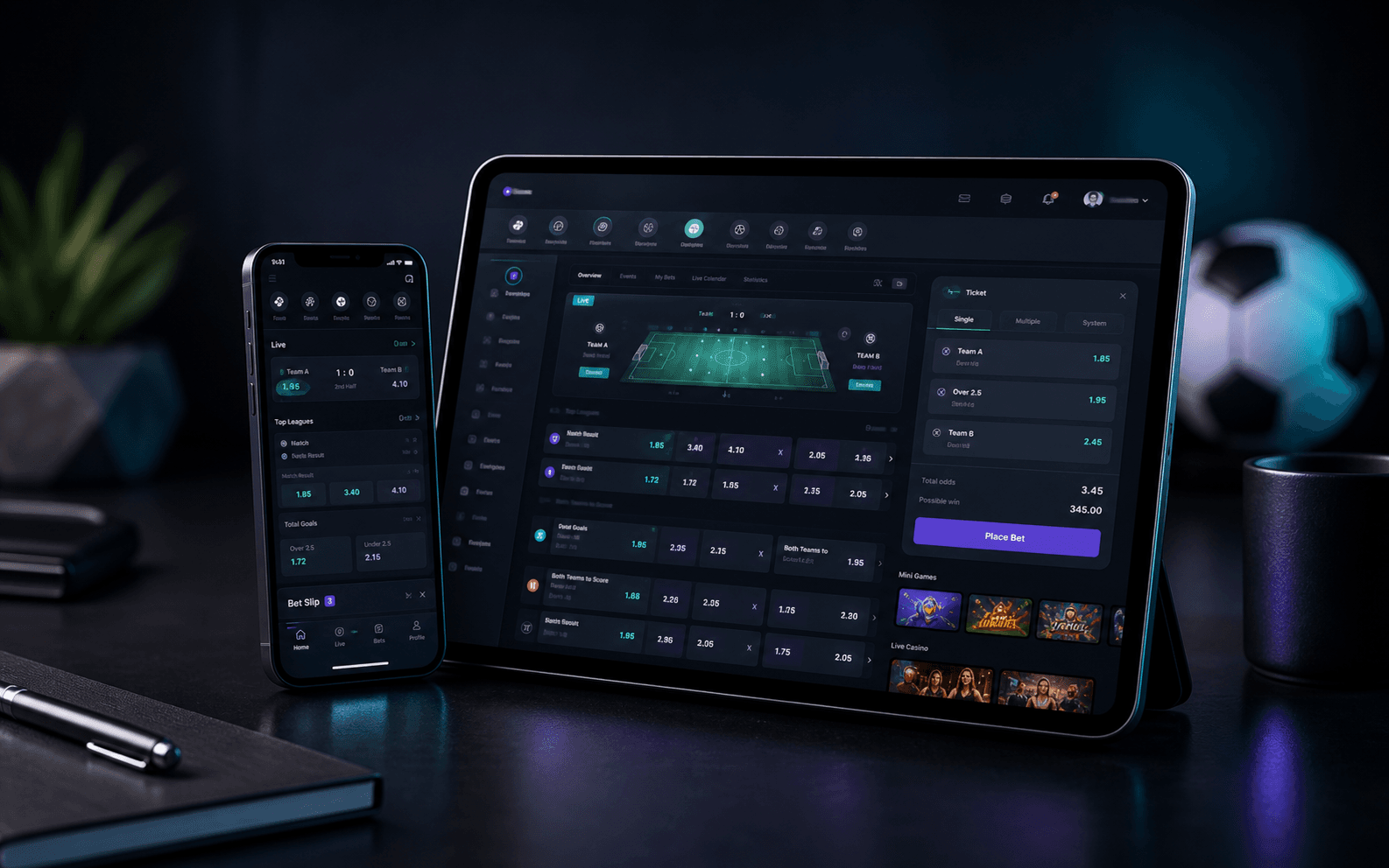 Mobile-First Betting Platform