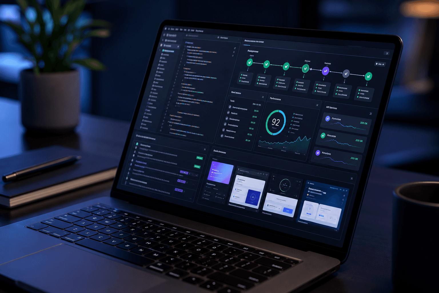 Web development engineering workflow